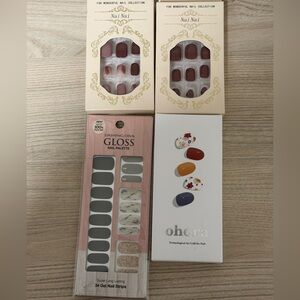 Ohora and Dashing diva and nai nai Nail Art Set press on nail sticker